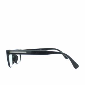 PRADA VPR01S 伊達メガネ スクエア プラスチックフレーム 5617 ブラック