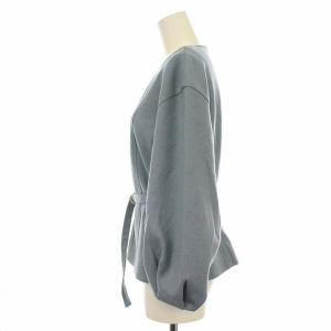 ANAYI 20AW セットアップ カットソー ロングスカート ベルト 36 38 ブルー