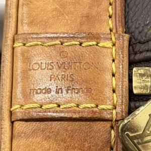 LOUIS VUITTON M51130 アルマPM ハンドバッグ モノグラム カデナ 茶