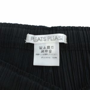 PLEATS PLEASE ISSEY MIYAKE PP81-JF411 18SS プリーツパンツ 4 黒