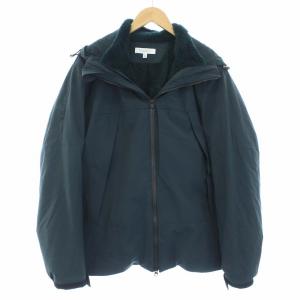 ナイロン3WAYマウンテンパーカー ジャケット ジップアップ XL 緑 グリーン