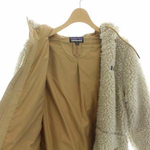 Patagonia Dusty Mesa Parka コート ロング フーディー ボア S ベージュ