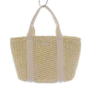 MISTO かごバッグ バスケット ハンドバッグ トートバッグ 裏地花柄 ベージュ