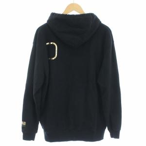 WIND AND SEA CASETIFY パーカー プルオーバー ロゴ プリント 長袖 L ブラック