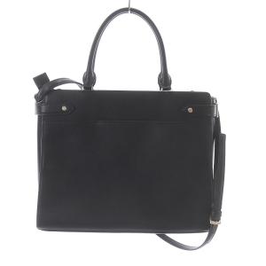 kate spade new york ステイシー トートバッグ ショルダーバッグ 2WAY ロゴ レザー 黒 ブラック