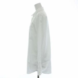 Deuxieme Classe 19SS ワイヤーwashシャツ ブラウス スタンダードカラー 長袖 コットン ホワイト