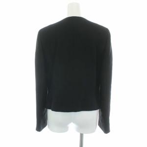 LANVIN NOIR ブラックフォーマル セットアップ ノーカラージャケット ワンピース ロング ブラック