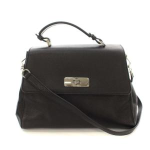 2WAY カウレザー ショルダーバッグ ブルー（2024/10/05買取
