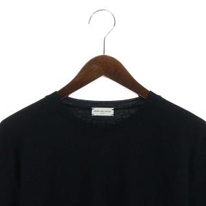 DRIES VAN NOTEN ニット セーター プルオーバー メリノウール 長袖 S ブラック