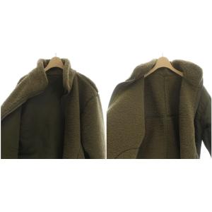 Plage 21AW reversible boa ボアブルゾン S カーキ