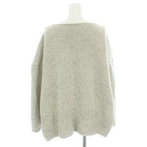 Plage R'IAM 20AW Nepyarn プルオーバー ニット セーター ウール アルパカ混 ベージュ