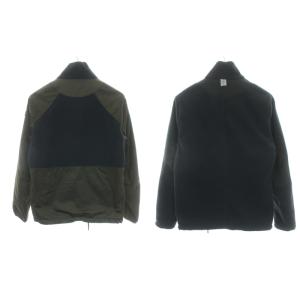 COACH Polar Fleece Jacket ブルゾン アウター ジップアップ リバーシブル エルボーパッチ