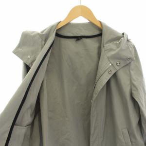 EMPORIO ARMANI 14年製 マウンテンパーカー ジップアップ 54 グレー