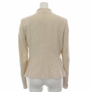 EPOCA 19AW セットアップ スーツ ノーカラージャケット スカート 40 ライトベージュ
