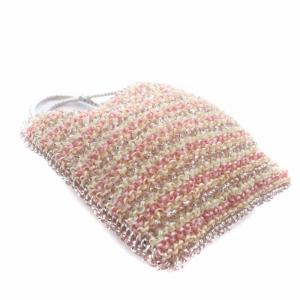 ANTEPRIMA ワイヤーバッグ PVC ロゴリング ピンク