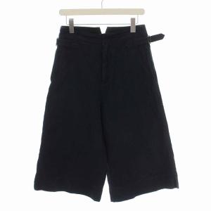 20SS COTTON LINEN TWILL コットン リネン ツイル パンツ クロップド 1 S 紺 ネイビー 595-0143503
