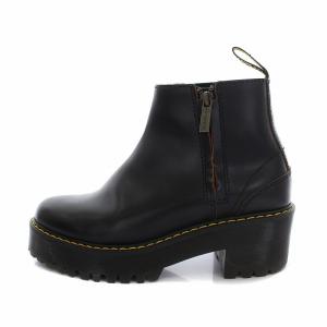 Dr.Martens ROMETTY2 サイドゴアブーツ チェルシーブーツ ショート レザー UK5 ブラック