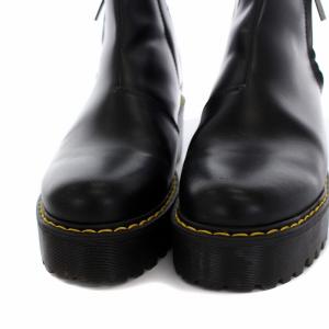 Dr.Martens ROMETTY2 サイドゴアブーツ チェルシーブーツ ショート レザー UK5 ブラック