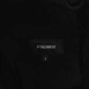 ATTACHMENT 19SS Ry/Ny/Puエクステンション ジョガーパンツ イージー 1 ブラック