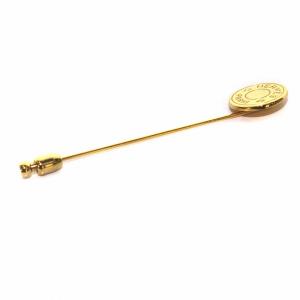 HERMES bijouterie fantaisie セリエ ピンブローチ ゴールド