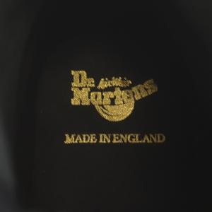 Dr.Martens 8EYE BOOT 1460 英国製 プレミアムぺブルグレインレザーショートブーツ レースアップ ステッチ UK5