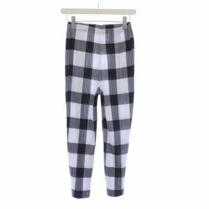 PLEATS PLEASE ISSEY MIYAKE 20SS イージーパンツ チェック M 黒