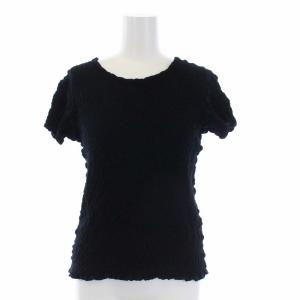 21SS カリフラワー 半袖 カットソー シワ加工 ブラック
