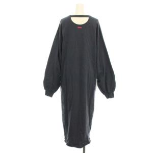 AMERICANA ワンピース スウェット プリント F ネイビー