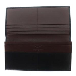 YVES SAINT LAURENT 長財布 二つ折り レザー カサンドラ ライセンス ヴィンテージ ブラック