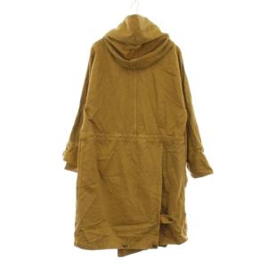 KAPITAL モッズコート ミリタリー ロング フード コットン100% アウター S ベージュ
