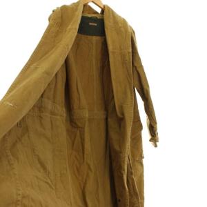 KAPITAL モッズコート ミリタリー ロング フード コットン100% アウター S ベージュ