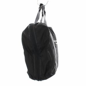 GUCCI 112270 213317 GG柄 ボストンバッグ ナイロン 黒