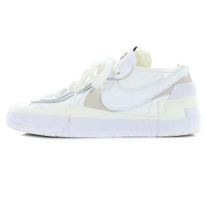 DM6443-100 Sacai BLAZER LOW White Patent Leather 26cm 白