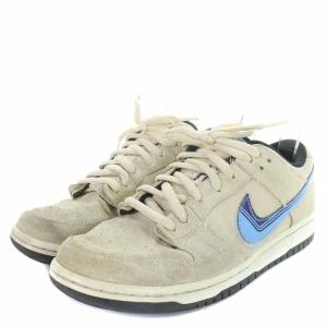 NIKE SB DUNK LOW PRO スニーカー スエード ロゴ 26cm ベージュ CT6688-200
