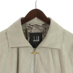 dunhill レザージャケット ラムレザー S ベージュ