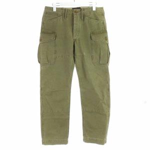 カーゴパンツ ロング コットン 30/30 M カーキ