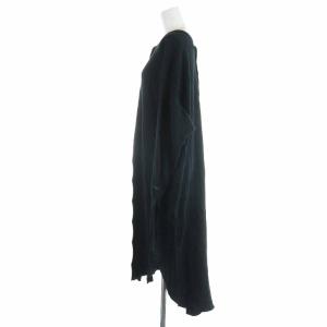 AMERICANA ドゥーズィエムクラス取扱い ロングワンピース コットン 長袖 ブラック