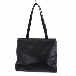 Salvatore Ferragamo ヴァラ トートバッグ ショルダーバッグ リザード型押し レザー ブラック