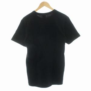 A.P.C. Tシャツ カットソー クルーネック 半袖 ロゴ ワンポイント S ホワイト ブラック