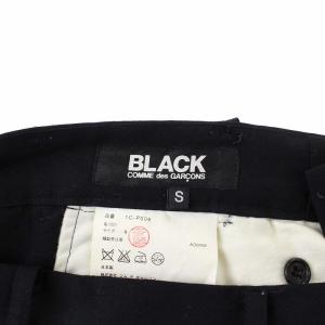BLACK COMME des GARCONS サルエルパンツ ウール S ブラック