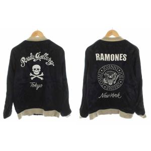 RUDE GALLERY RAMONES SOUVENIR JACKET スカジャン ブルゾン リバーシブル スカル