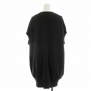 Plage 21SS TWIST COTTON ベスト プルオーバー Vネック スリット グレージュ