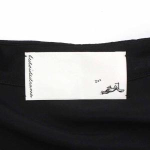 STOF ワンピース ロング ミモレ 七分袖 ドルマンスリーブ 1 S ブラック