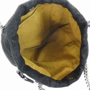 STELLA McCARTNEY ファラベラ トートバッグ ベジタリアンレザー チェーン 黒