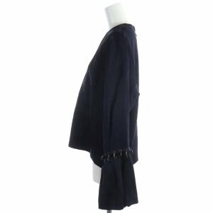 AKIRANAKA 17AW Tobian ring PO カットソー プルオーバー リング 長袖 38 M 紺 ネイビー