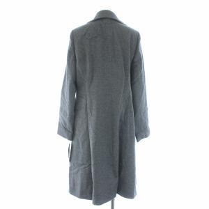 Leilian チェスターコート アンゴラ アウター ミドル丈 ロング 11 L グレー