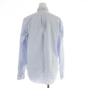 RALPH LAUREN シャツ カジュアルシャツ 長袖 ボタンダウン ストライプ 4 ライトブルー ホワイト