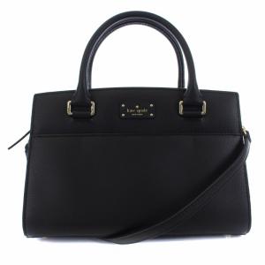 small caley ハンドバッグ 2way レザー ブラック WKRU4323