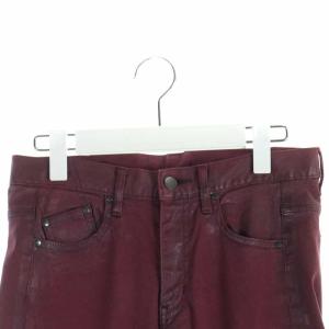 GalaabenD 13SS SUPER STRETCH SEAM COATING PANTS スキニー S レッド