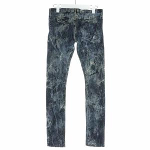 GalaabenD デニムスパイダーブリーチ デニムパンツ ロング S  ネイビー